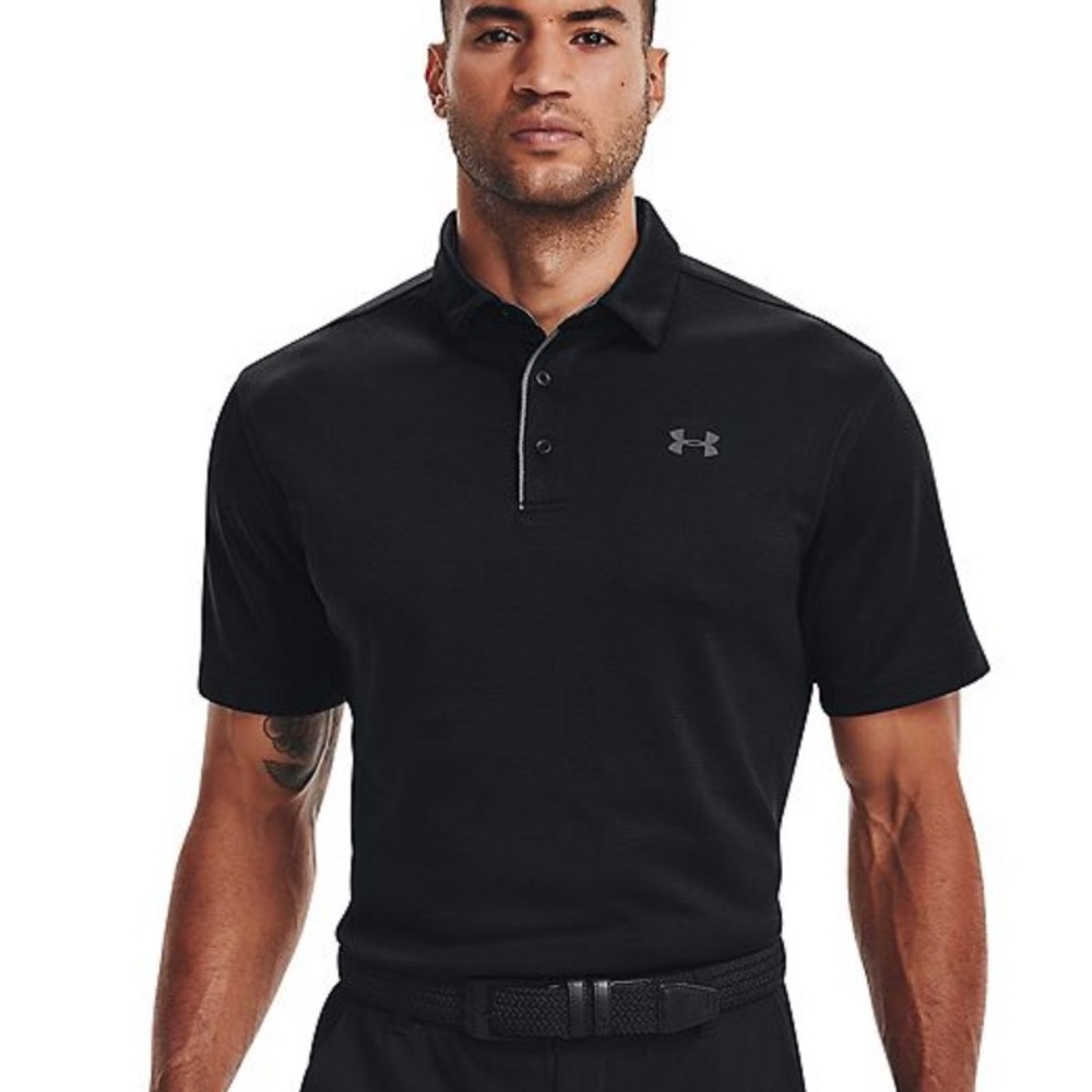 Under Armour 3XL Black Performance Polo Shirt
